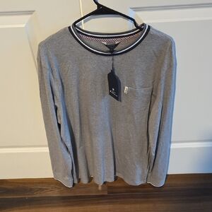 Ben Sherman Classic Gray Long Sleeve Tee